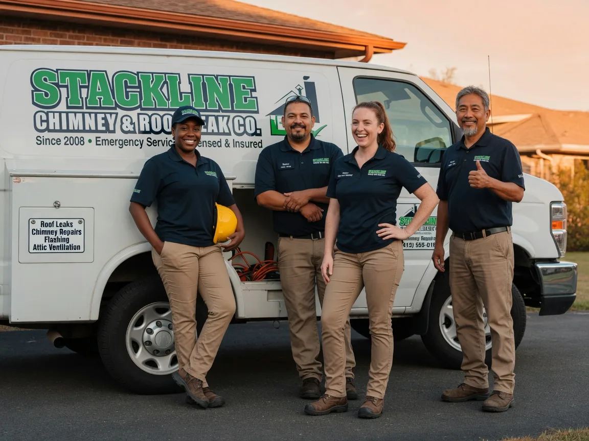 Chimney flashing repair company in Ashville, PA
